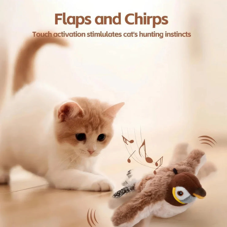 FluffyBird Interactive Cat Toy